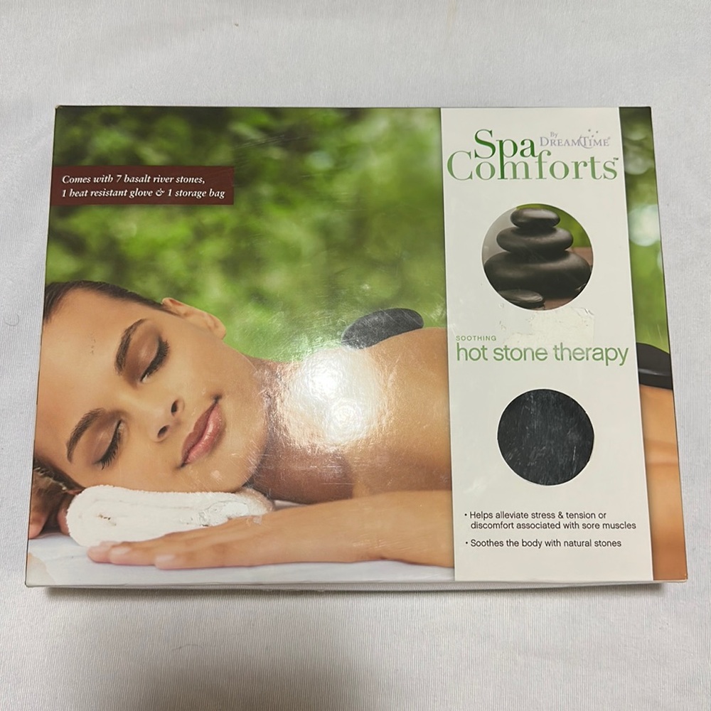 Hot Stone Therapy Kit spa conforts Helps alleviate stress & Tension